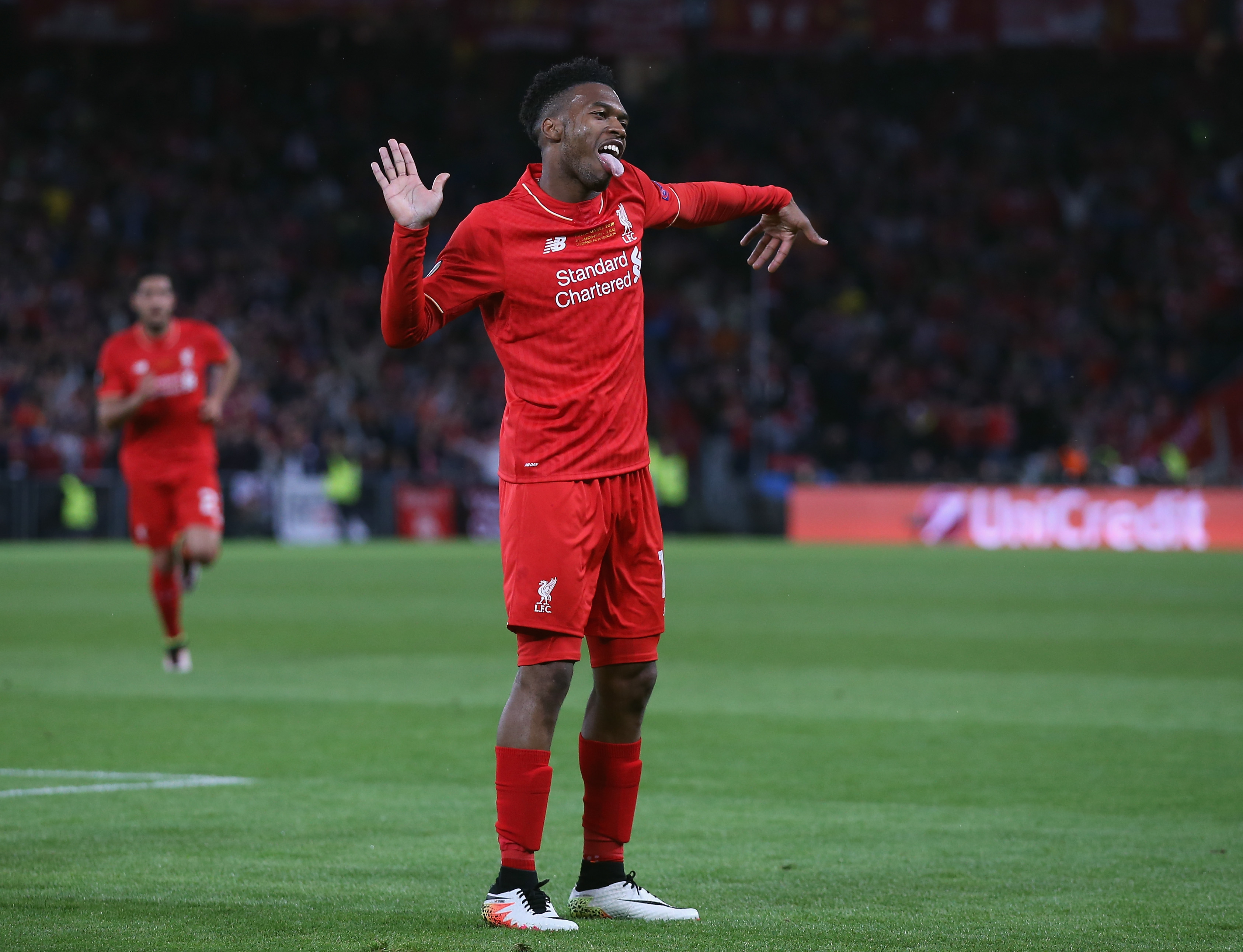 Sturridge is a quality striker, but does he work hards enough defensively? (Photo courtesy Lars Baron/Getty Images)