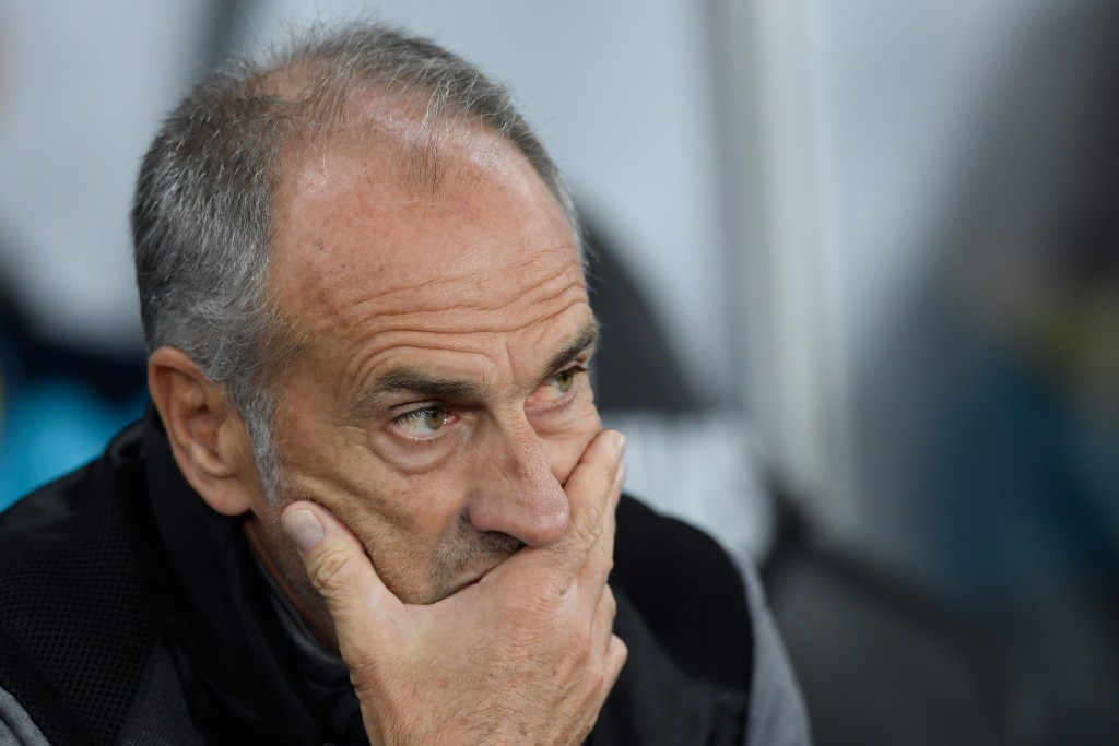 SWANSEA, WALES - SEPTEMBER 21: Francesco Guidolin, Manager of Swansea City looks on during the EFL Cup Third Round match between Swansea City and Manchester City at the Liberty Stadium on September 21, 2016 in Swansea, Wales. (Photo by Stu Forster/Getty Images)