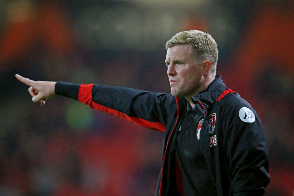 BOURNEMOUTH, ENGLAND - SEPTEMBER 20: Eddie Howe, Manager of AFC Bournemouth looks on during the EFL Cup Third Round match between AFC Bournemouth and Preston North End at Goldsands Stadium on September 20, 2016 in Bournemouth, England. (Photo by Dan Istitene/Getty Images)