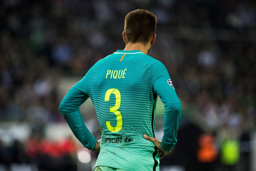 Gerard Pique has emerged as one of the best defenders in the world since returning back to Barcelona. (Photo credit: ANDERSEN/AFP/Getty Images)