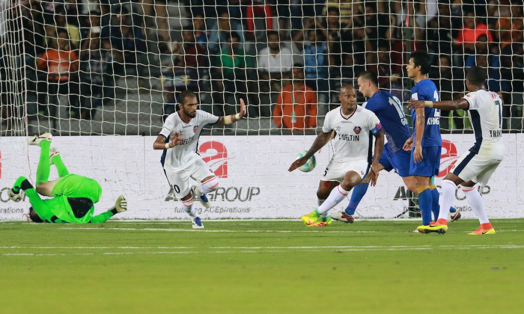 Felisbino makes the difference as Goa snatch win. (Picture Courtesy - ISL)
