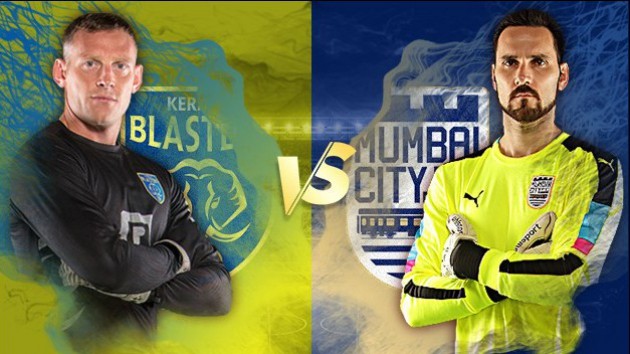 Likely to be a battle of two goalkeepers as Blasters look to halt Mumbai City's undefeated start to the campaign. (Picture Courtesy - ISL Official website)