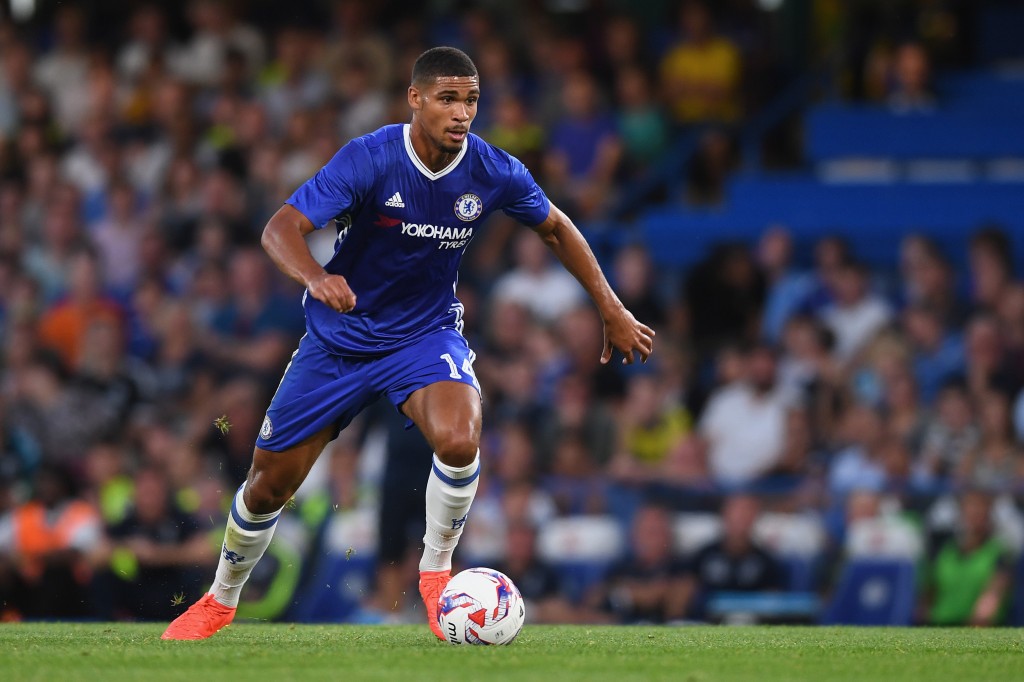 LONDON, ENGLAND - AUGUST 23: Ruben Loftus-Cheek of Chelsea in action during the EFL Cup second round match between Chelsea and Bristol Rovers at Stamford Bridge on August 23, 2016 in London, England. (Photo by Michael Regan/Getty Images )