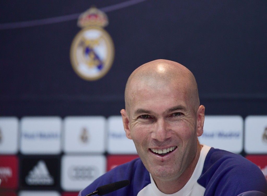 Zidane completes one whole year in charge of Real Madrid. (Picture Courtesy - AFP/Getty Images)