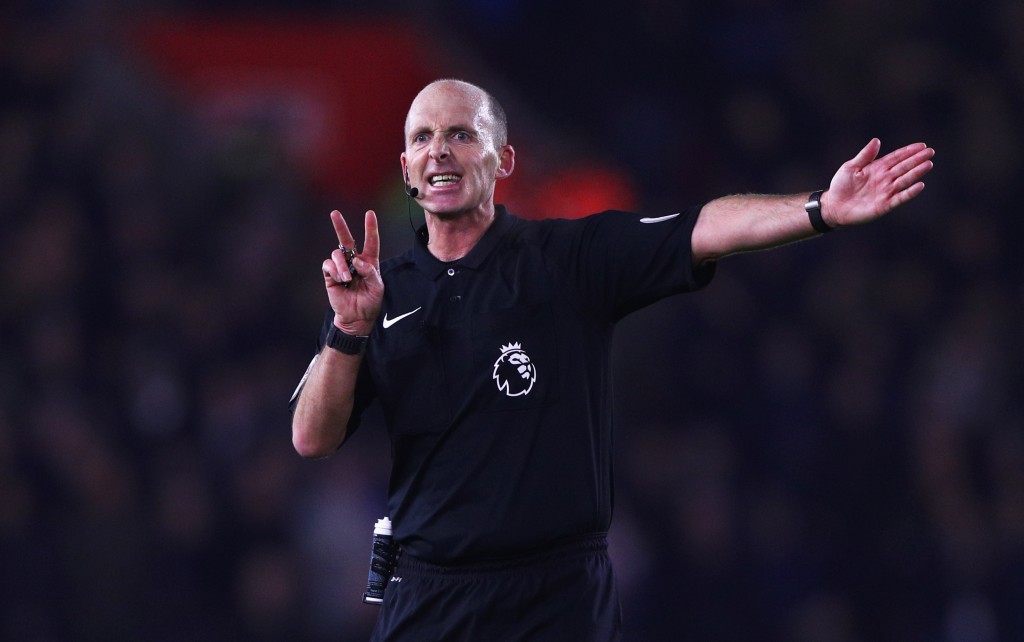 Under fire - Mike Dean has been criticised from all ends for his contentious decisions this season. (Photo by Ian Walton/Getty Images)