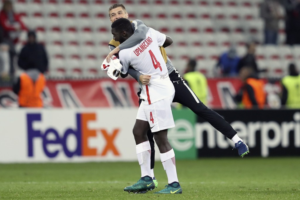 Upamecano would be elated at joining a high-flying RB Leipzig side. (Picture Courtesy - AFP/Getty Images)