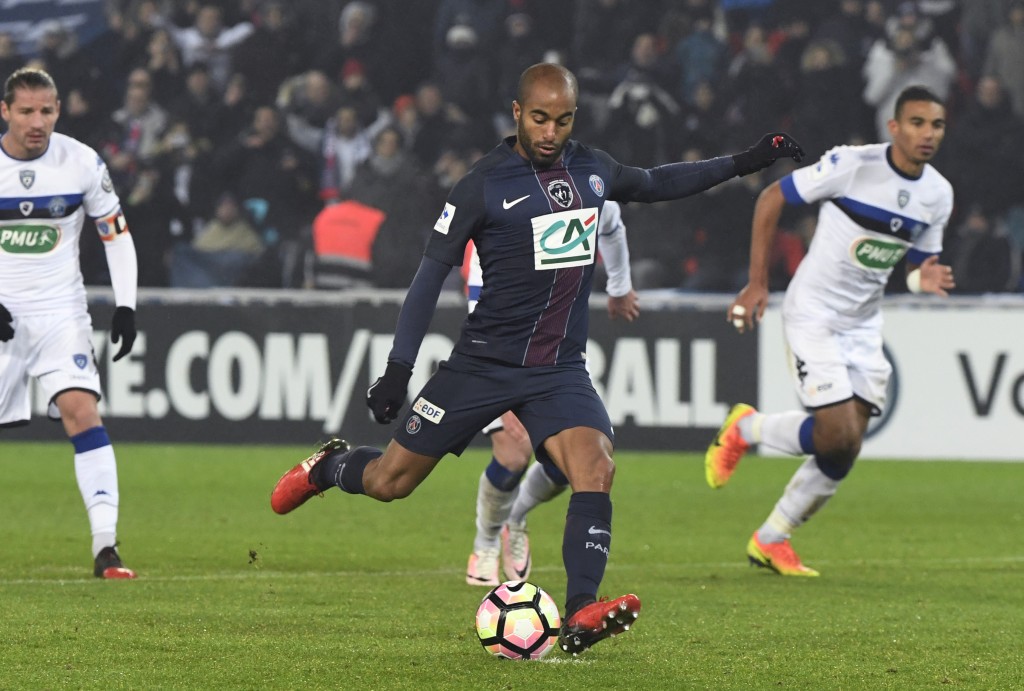 On the move? Lucas Moura could be on his way to Arsenal. (Photo courtesy - Alain Jocard/AFP/Getty Images)