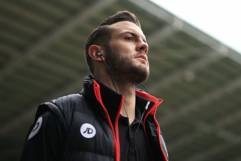 SWANSEA, WALES - DECEMBER 31: Jack Wilshere of AFC Bournemouth is seen on arrival at the stadium prior to the Premier League match between Swansea City and AFC Bournemouth at Liberty Stadium on December 31, 2016 in Swansea, Wales. (Photo by Ben Hoskins/Getty Images)