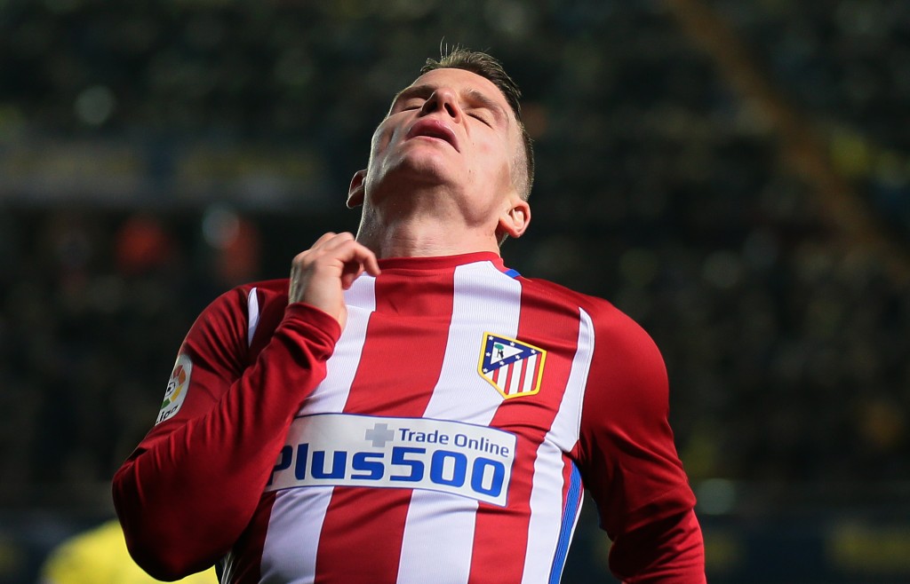 It has been a struggle with Atletico Madrid for Gameiro. (Photo courtesy - Jose Jordan/AFP/Getty Images)