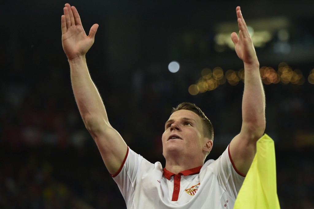 Gameiro was a revelation for Sevilla. (Photo courtesy - Michael Buholzer/AFP/Getty Images)