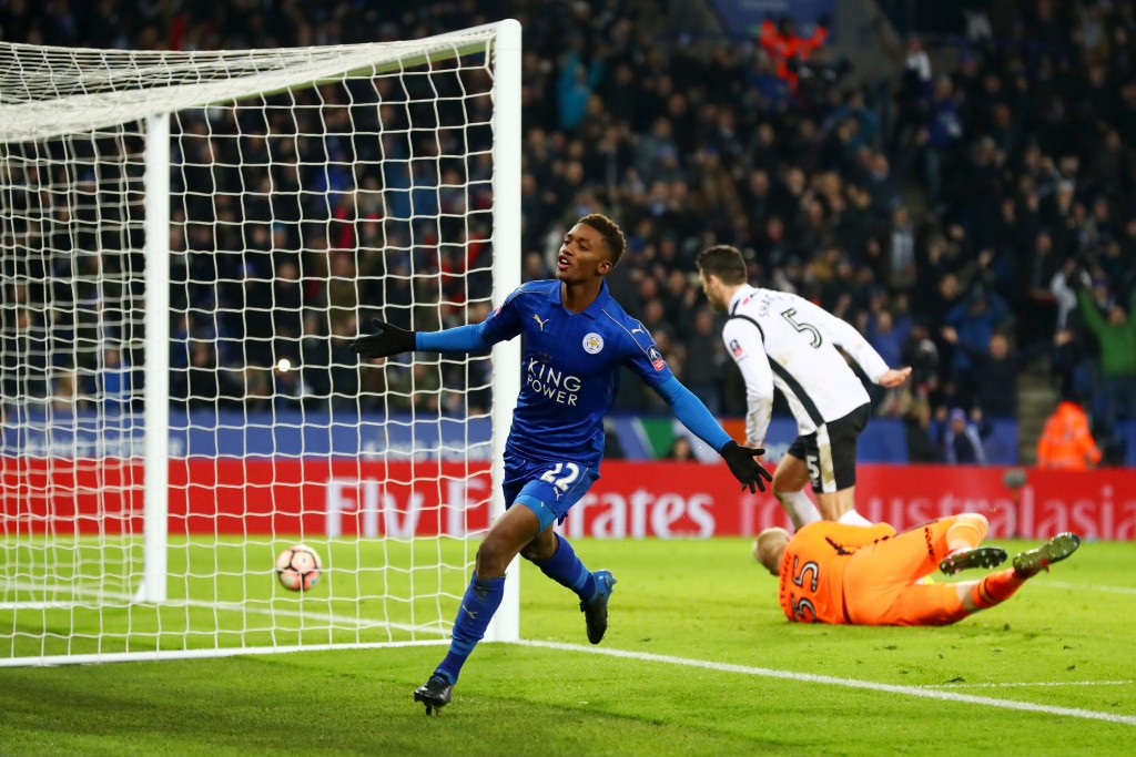 Demarai's future at Leicester starting to look Gray. (Picture Courtesy - AFP/Getty Images)