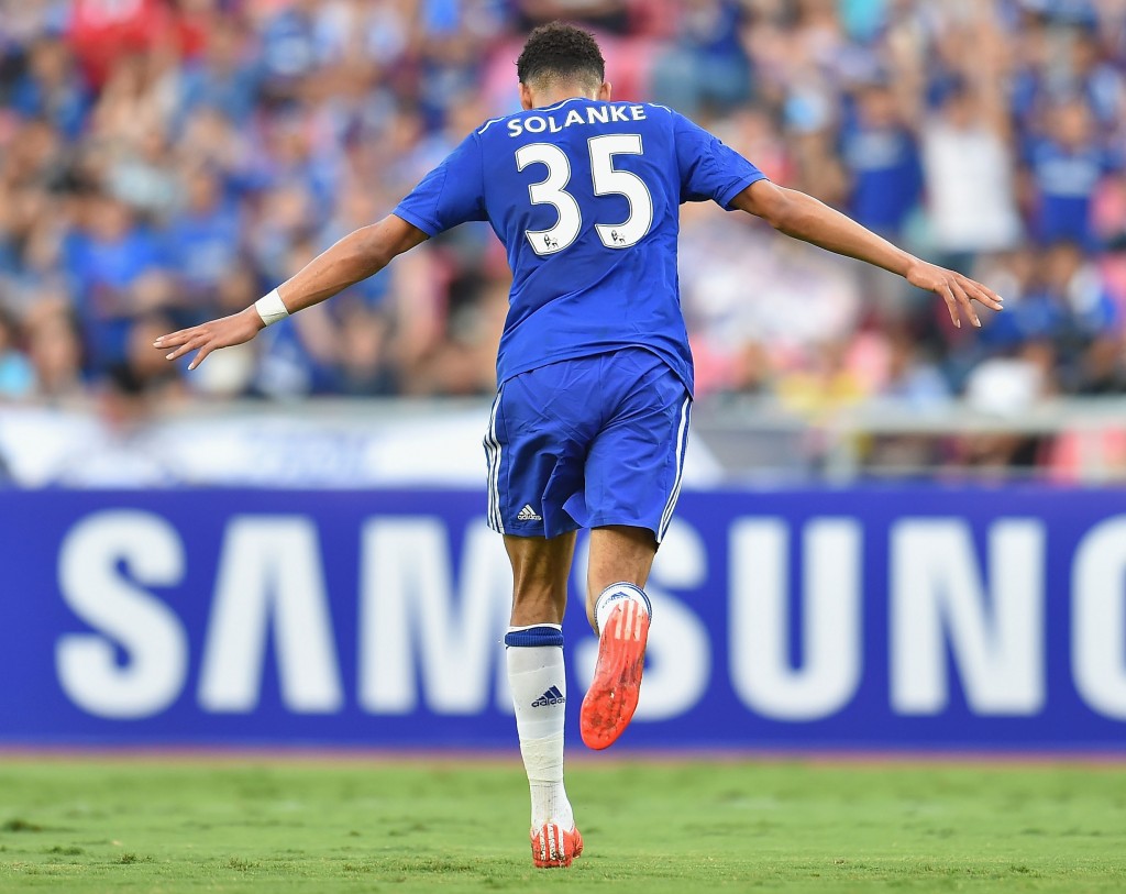 This name may go on to haunt Chelsea fans if Solanke ends up leaving the club and make a name for himself at a rival club. (Picture Courtesy - AFP/Getty Images)