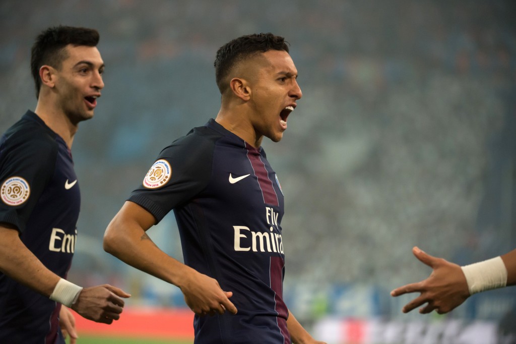 Marquinhos is attracting interest from Inter and Barcelona. (Photo courtesy - Bertrand Langlois/AFP/Getty Images)