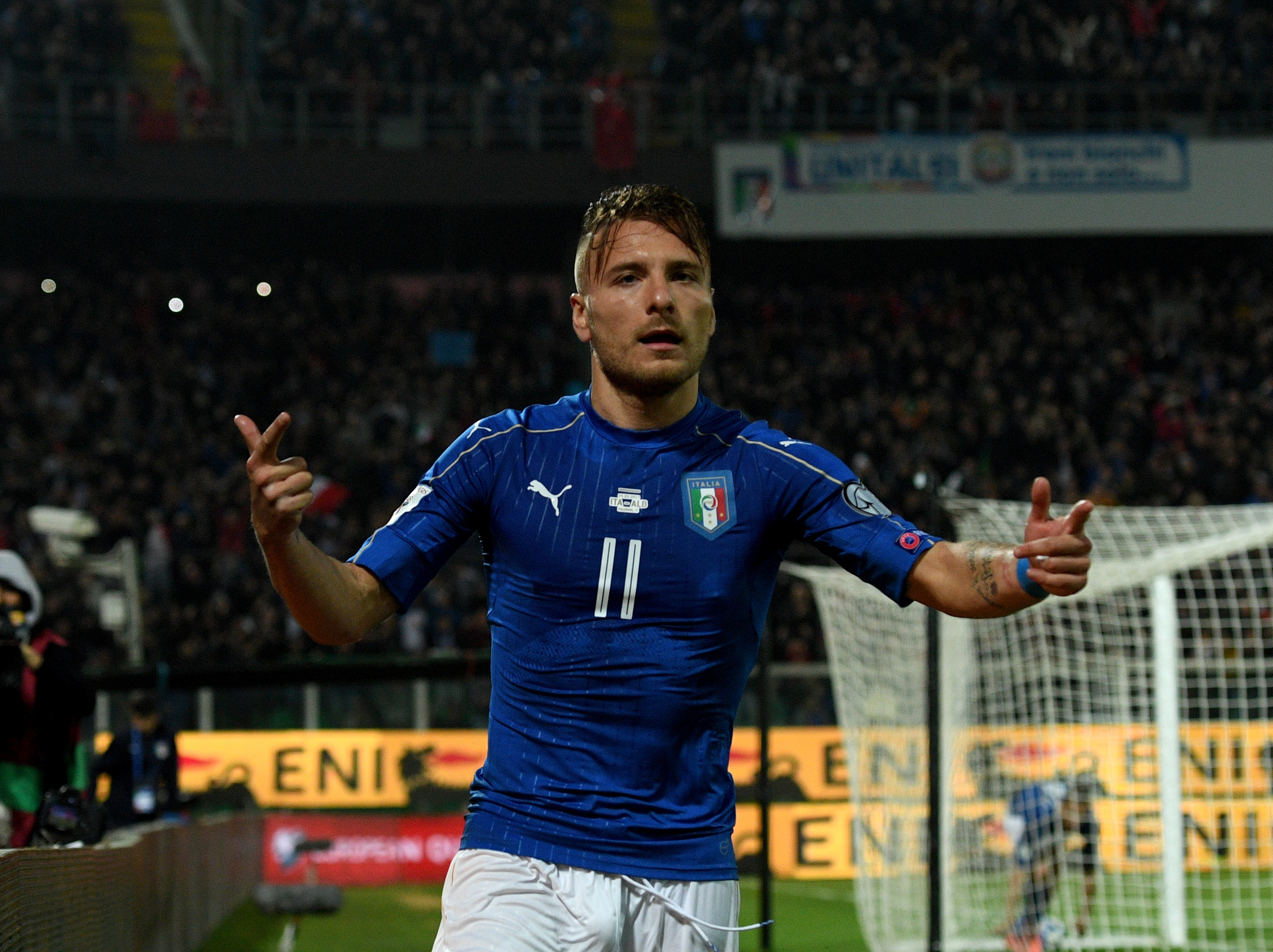 Will Immobile deliver the goods for Italy against England? (Photo by Claudio Villa/Getty Images)