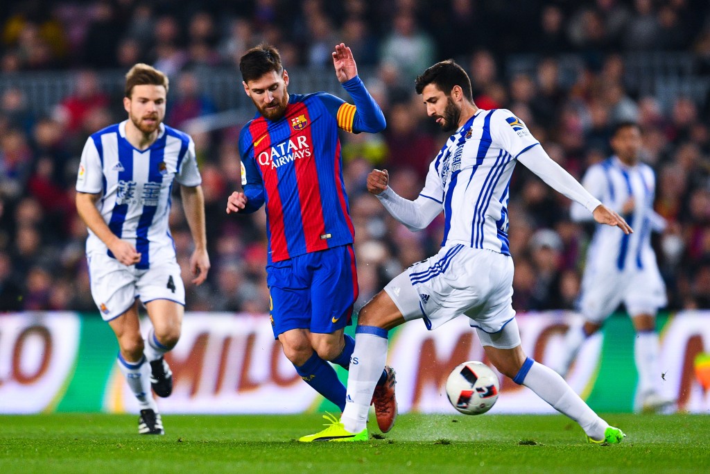 Will it be another close match between Barcelona and Real Sociedad? (Photo courtesy - David Ramos/Getty Images)
