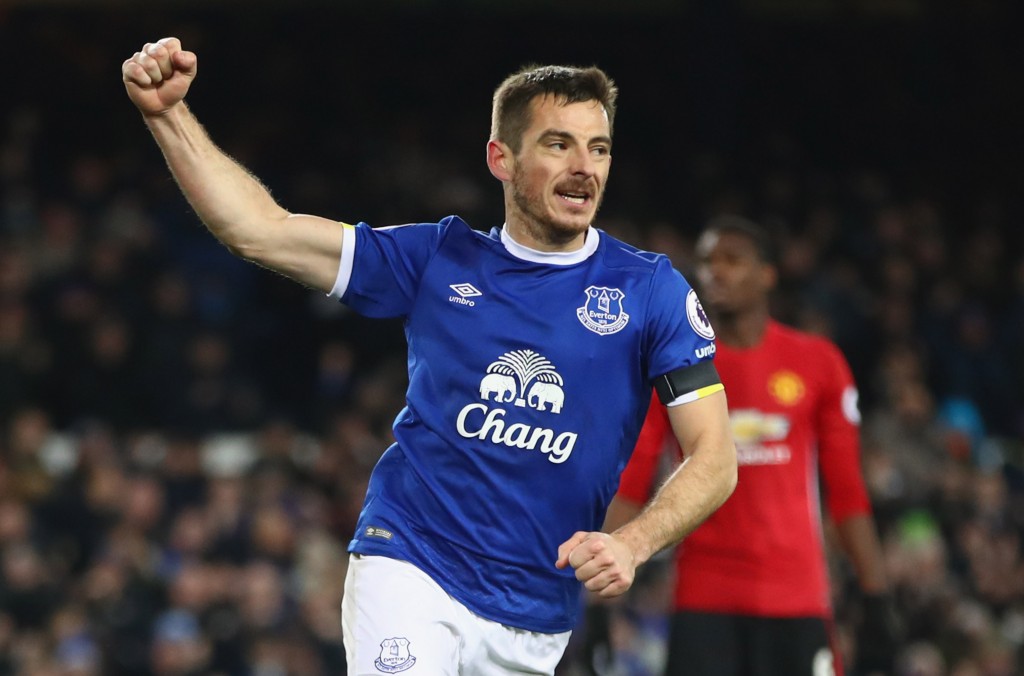 Leighton Baines scored the late equaliser in the reverse fixture. (Photo courtesy - Clive Brunskill/Getty Images)