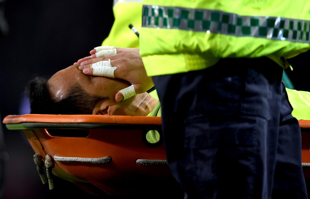 Claudio Bravo could miss the rest of the season. (Photo courtesy - Laurence Griffiths/Getty Images)