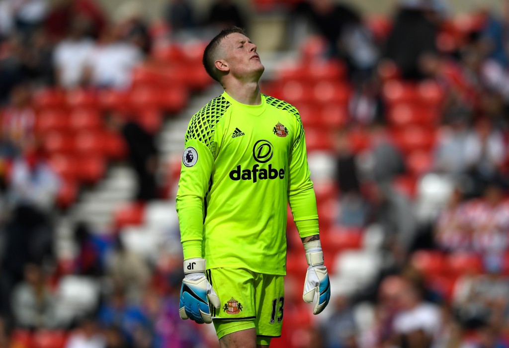 Pickford has a big decision to make in the summer. (Photo by Stu Forster/Getty Images)