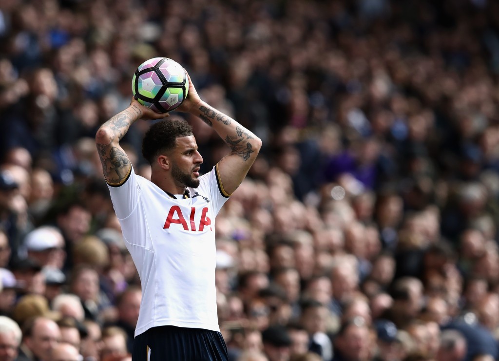 Kyle Walker is edging closer to a move to join Manchester City. (Photo by Julian Finney/Getty Images)
