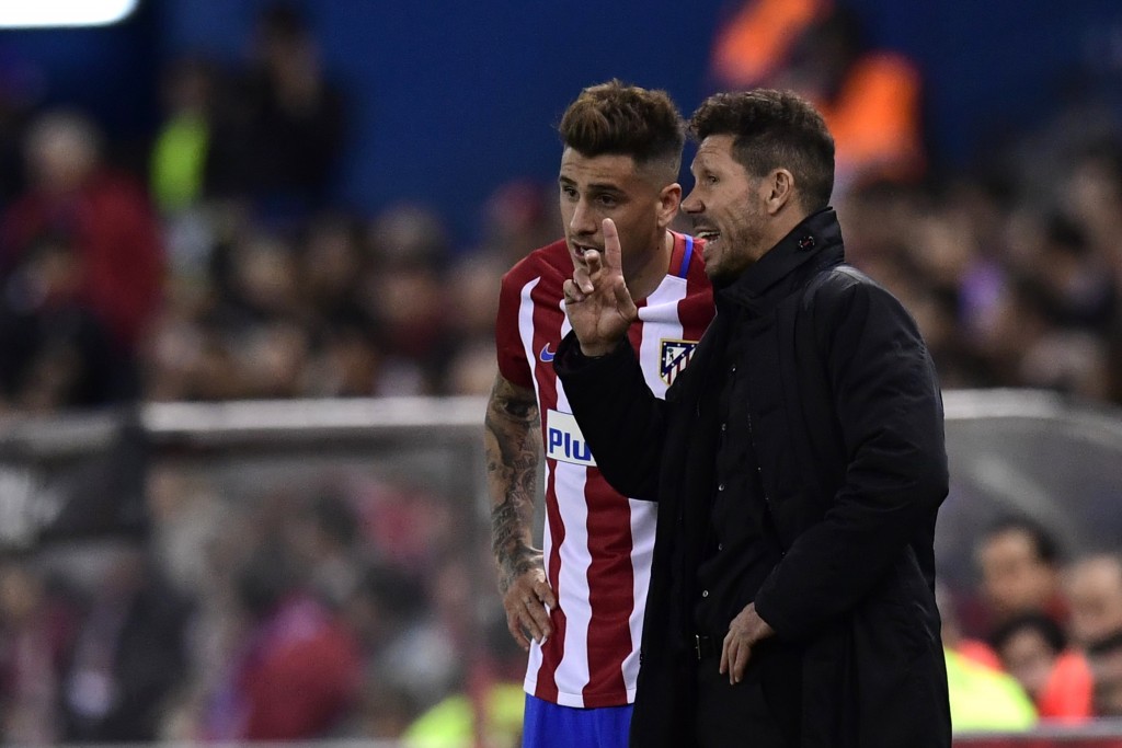Jose Gimenez is another product of the Simeone style at Atletico Madrid. (Picture Courtesy - AFP/Getty Images)