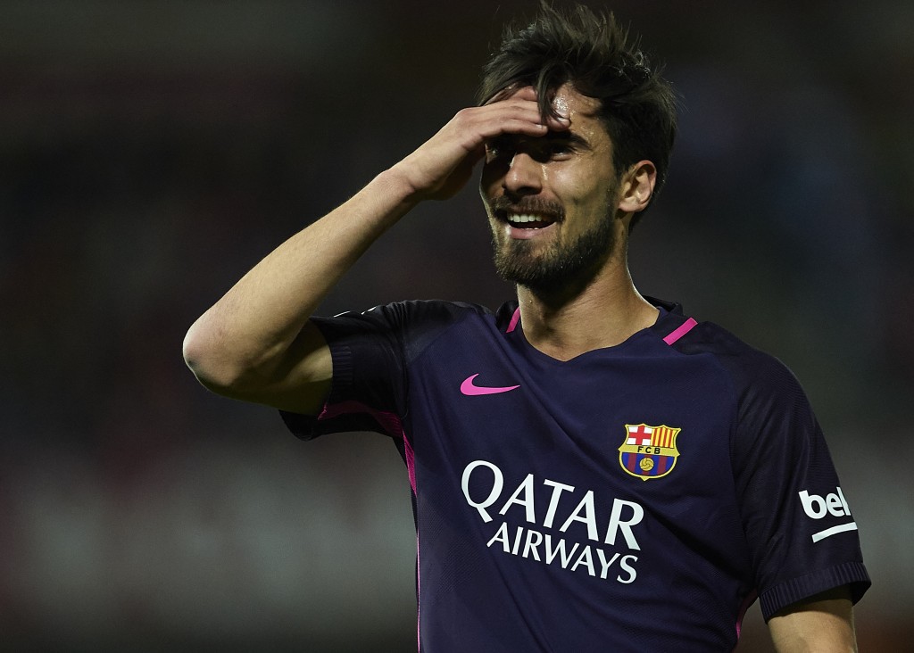Gomes has endured a torrid time at Barcelona. (Photo courtesy - Aitor Alcalde/Getty Images)