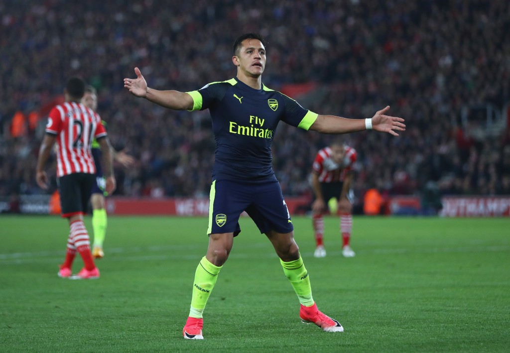 Could Sanchez be on his way to Manchester? (Photo courtesy - Michael Steele/Getty Images)