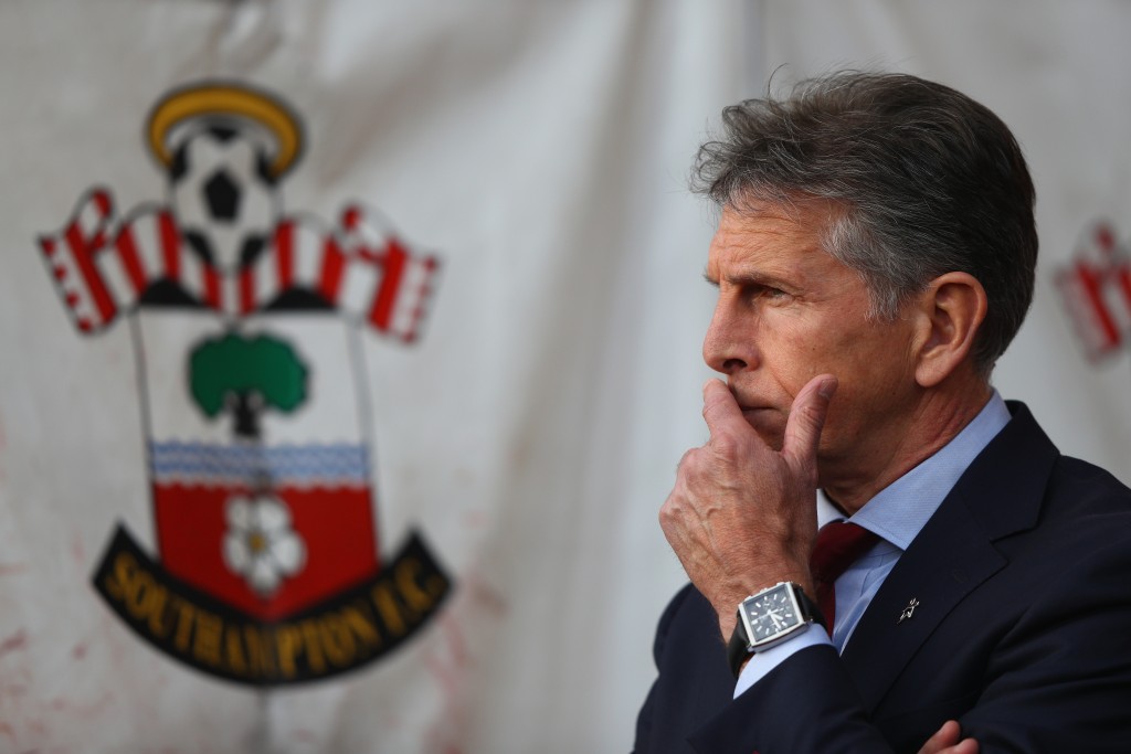 A lot to ponder over for Claude Puel. (Photo by Ian Walton/Getty Images)