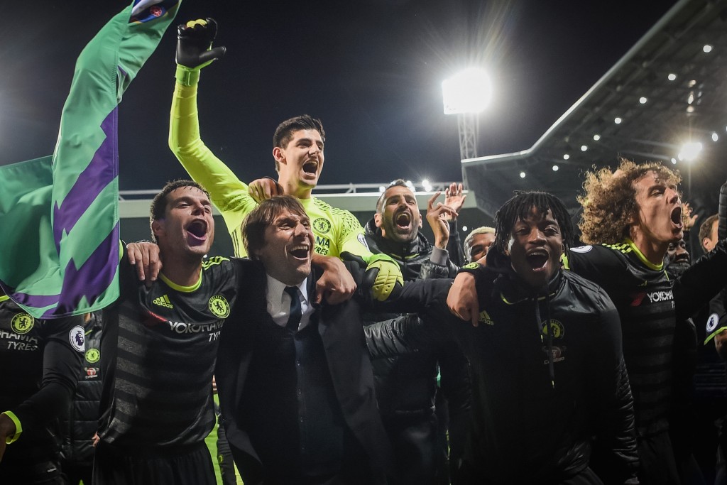 Chelsea have reclaimed the Premier League title in Conte's first season in charge at Stamford Bridge. (Photo courtesy - Michael Regan/Getty Images)