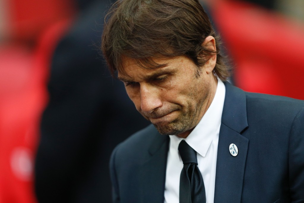 Can Conte put his disappointment behind to rally his troops for the start of the season? (Picture Courtesy - AFP/Getty Images)