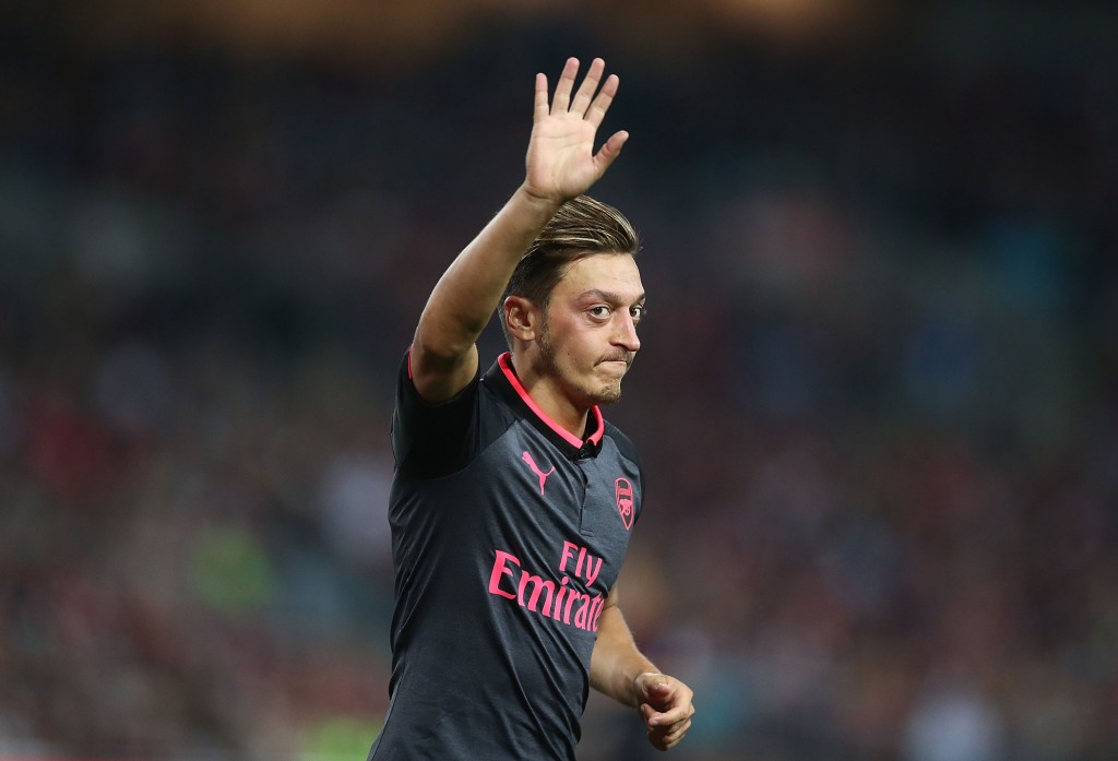 Will Ozil bid goodbye to Arsenal to join Barcelona? (Photo courtesy - Mark Metcalfe/Getty Images)