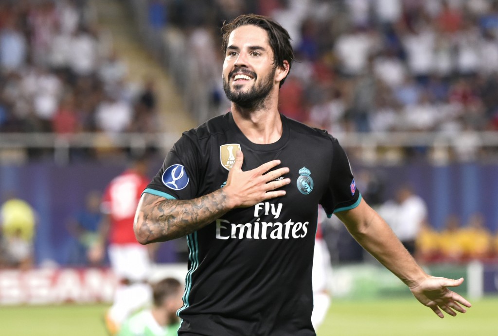 Isco is loving life as a Real Madrid player of late. (Photo courtesy - Dimitar Dilkoff/AFP/Getty Images)