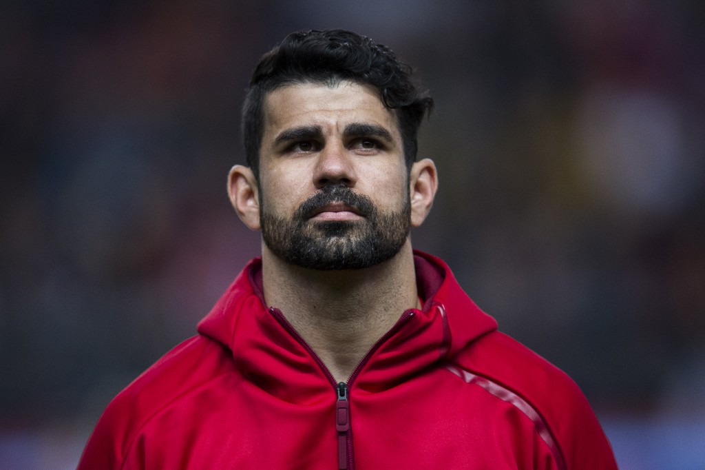 GIJON, SPAIN - MARCH 24: Diego Costa of Spain looks on prior to the FIFA 2018 World Cup Qualifier between Spain and Israel at Estadio El Molinon on March 24, 2017 in Gijon, Spain. (Photo by Juan Manuel Serrano Arce/Getty Images)