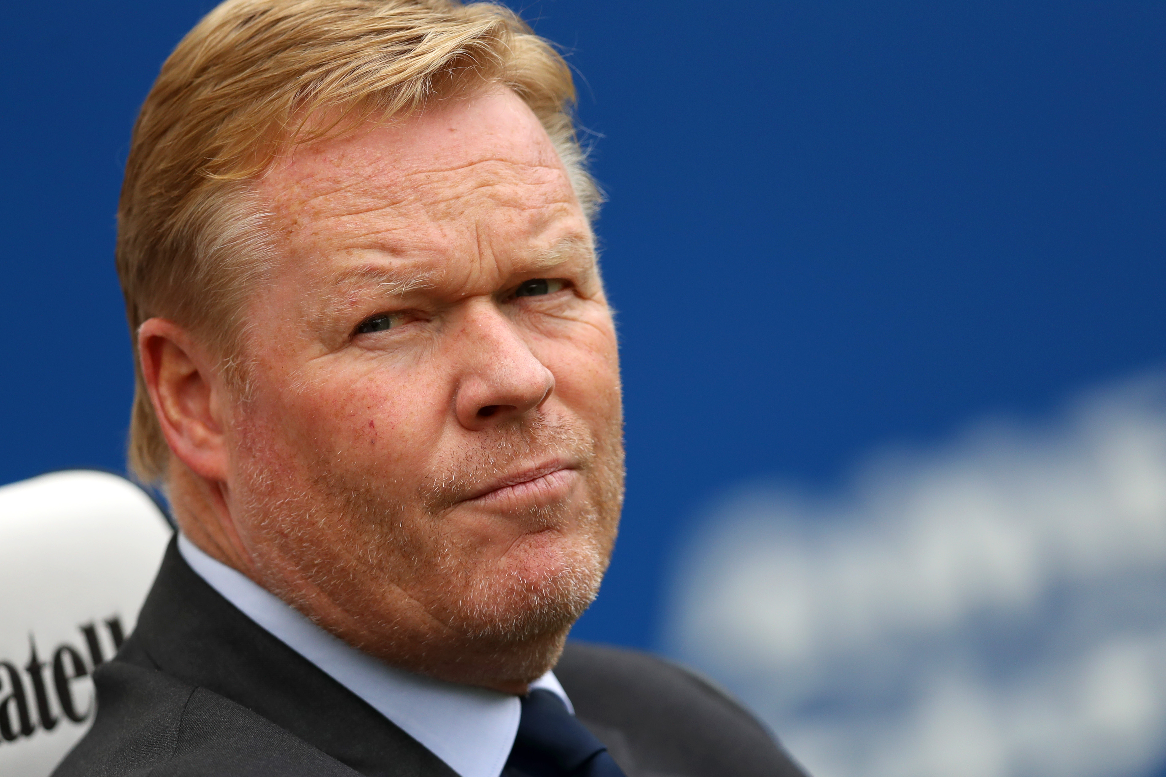 Rocky start for the failed Everton manager. (Picture Courtesy - AFP/Getty Images)