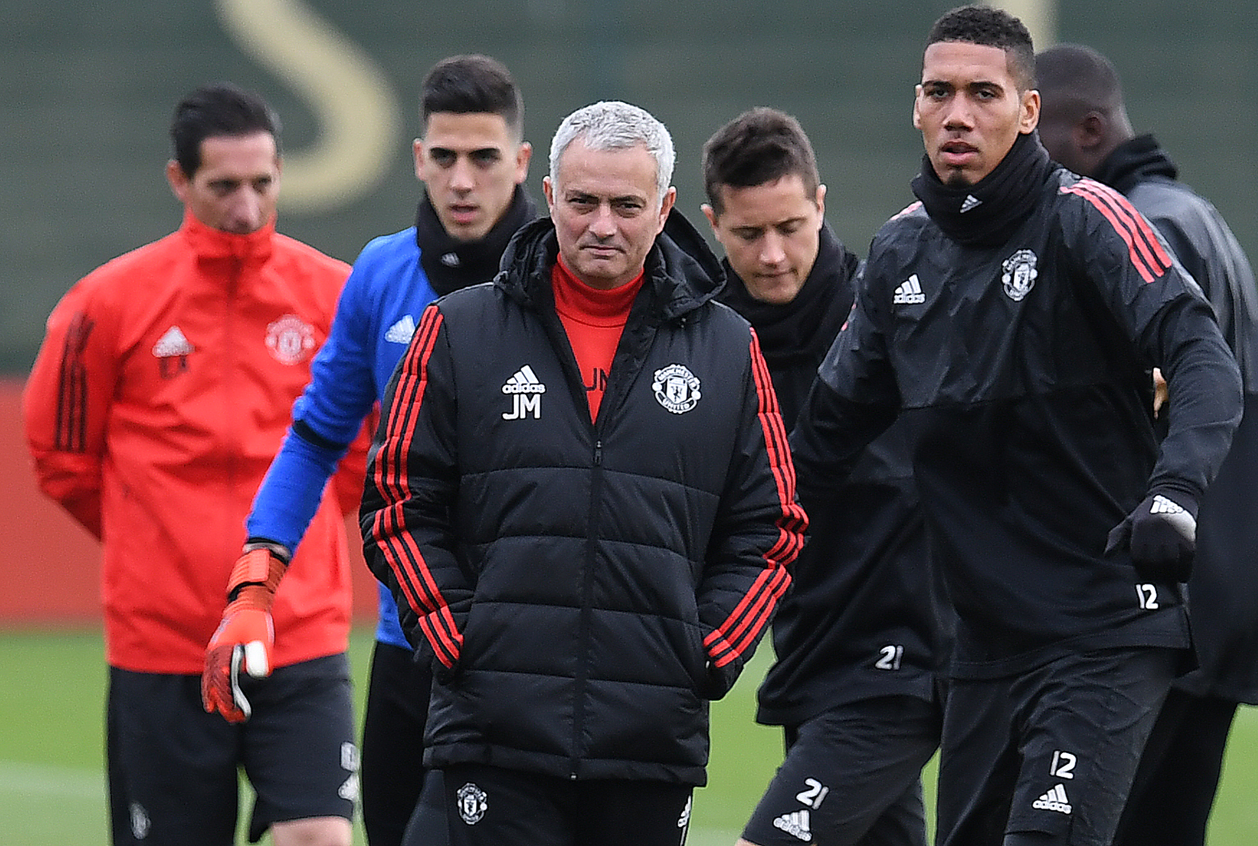 Smalling and Mourinho set for a reunion? (Photo credit should read PAUL ELLIS/AFP/Getty Images)