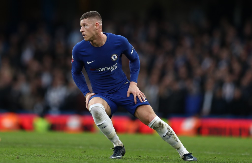 LONDON, ENGLAND - JANUARY 28: Ross Barkley of Chelsea during the Emirates FA Cup Fourth Round match between Chelsea and Newcastle United on January 28, 2018 in London, United Kingdom. (Photo by Catherine Ivill/Getty Images)