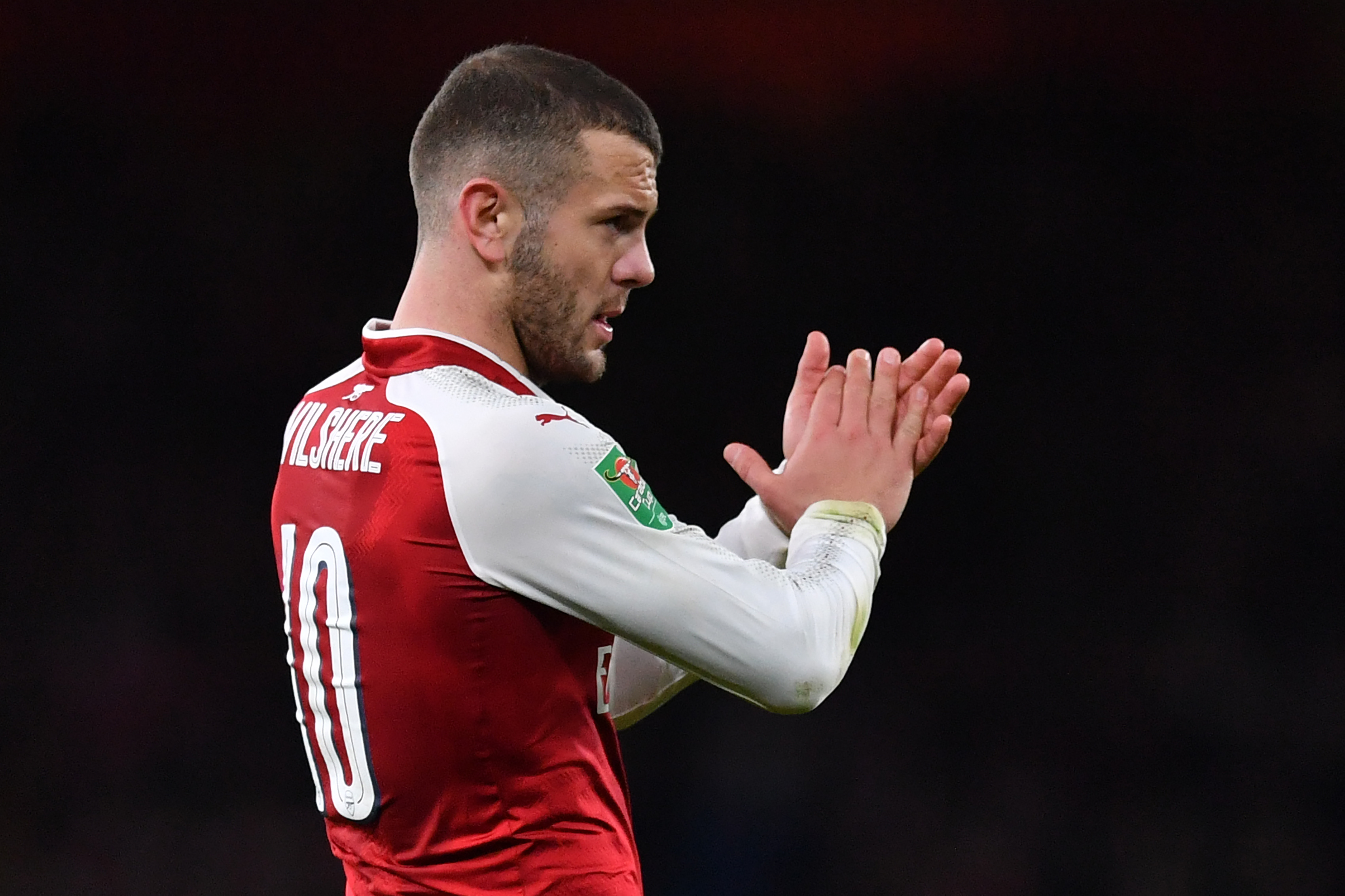Will he? Won't he? Wilshere's contract situation still unclear (Picture Courtesy - AFP/Getty Images)