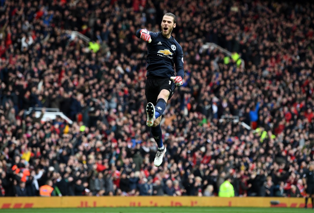 Will De Gea be celebrating a move to PSG in the summer? (Photo courtesy - Michael Regan/Getty Images)