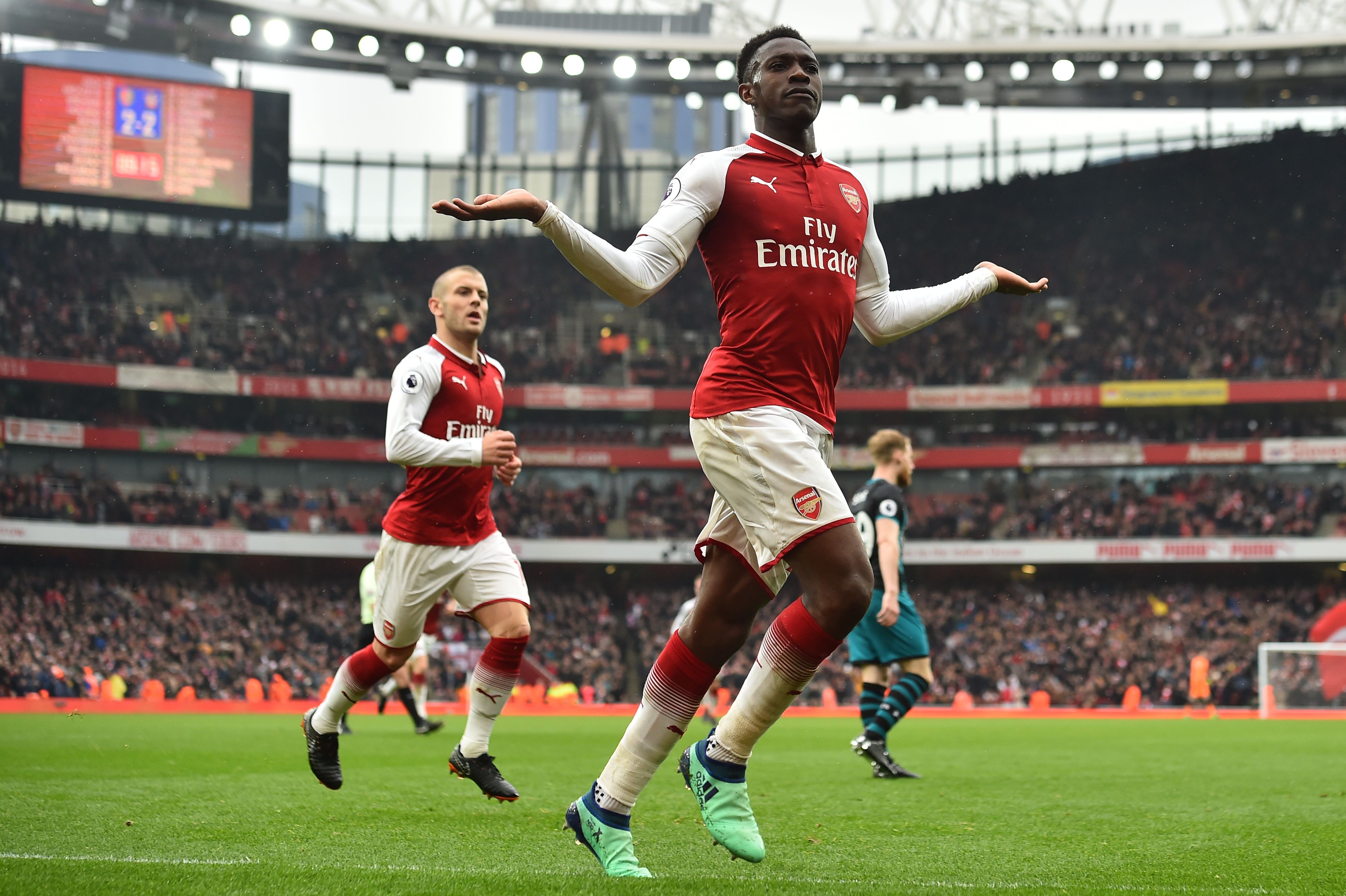 Welbeck was the hero for Arsenal (Photo: GLYN KIRK/AFP/Getty Images)