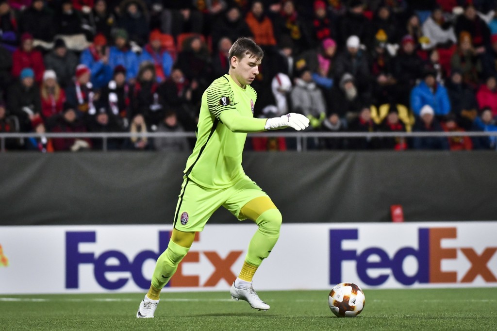 Lunin has been tipped for a bright future (Photo ROBERT HENRIKSSON/AFP/Getty Images)