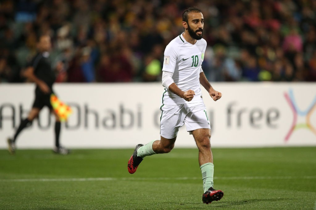 Saudi Arabia's goal machine Al-Sahlawi (Photo: James Elsby/Getty Images)