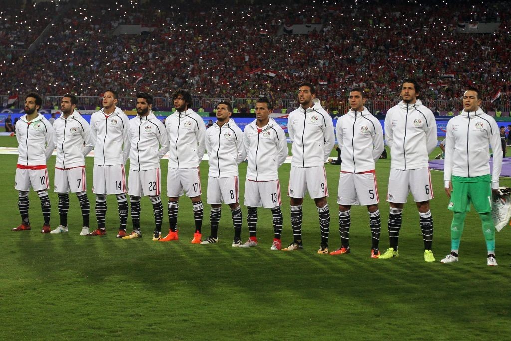 Egypt are back in the World Cup after 28 years (Photo credit should read TAREK ABDEL HAMID/AFP/Getty Images)
