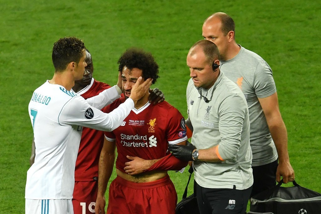 Salah's early substitution was a bitter blow for Liverpool (Photo by Mike Hewitt/Getty Images)