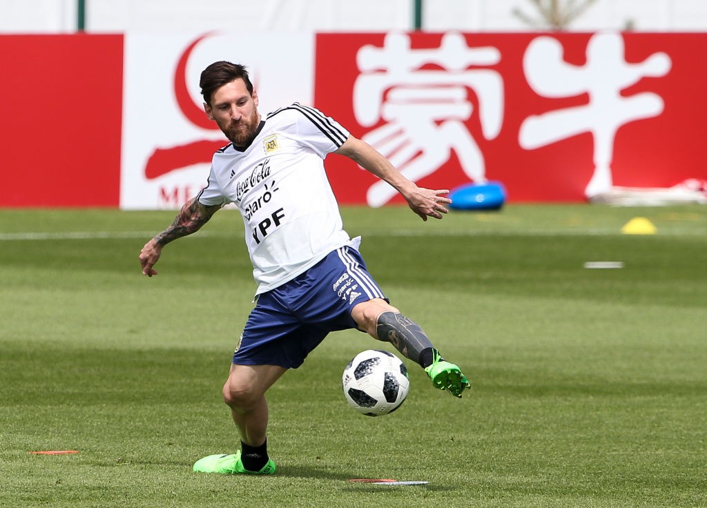 All eyes will be on him, but will Lionel Messi deliver for Argentina against Nigeria? (Photo courtesy: AFP/Getty)