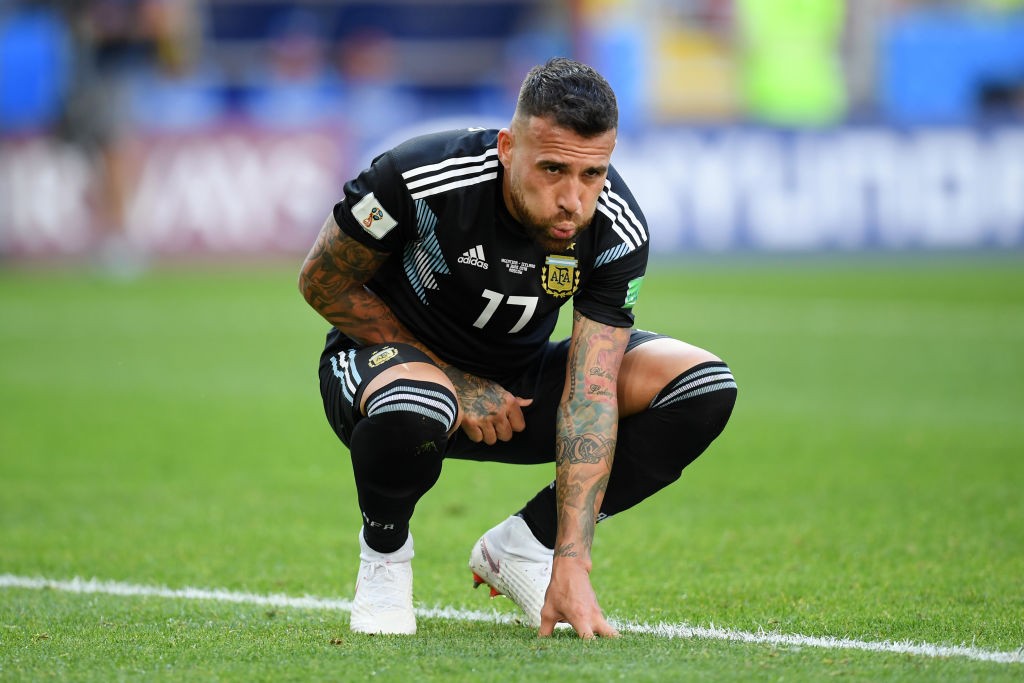 Nicolas Otamendi has a huge task on his shoulders to keep Croatia's attackers at bay when Argentina meet the Europeans. (Photo courtesy: AFP/Getty)