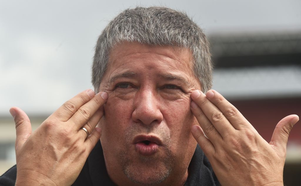 Hernan Dario Gomez will go down in folklore as a Panamanian legend. (Photo courtesy - Rodrigo Arangua/AFP/Getty Images)