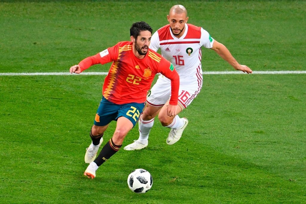Once again the star of the show for Spain (Photo by OZAN KOSE/AFP/Getty Images)