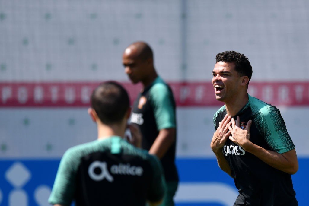 Pepe is the only major absentee for Portugal ahead of the visit of France in the UEFA Nations League tie. (Photo by Francisco Leong/AFP/Getty Images)