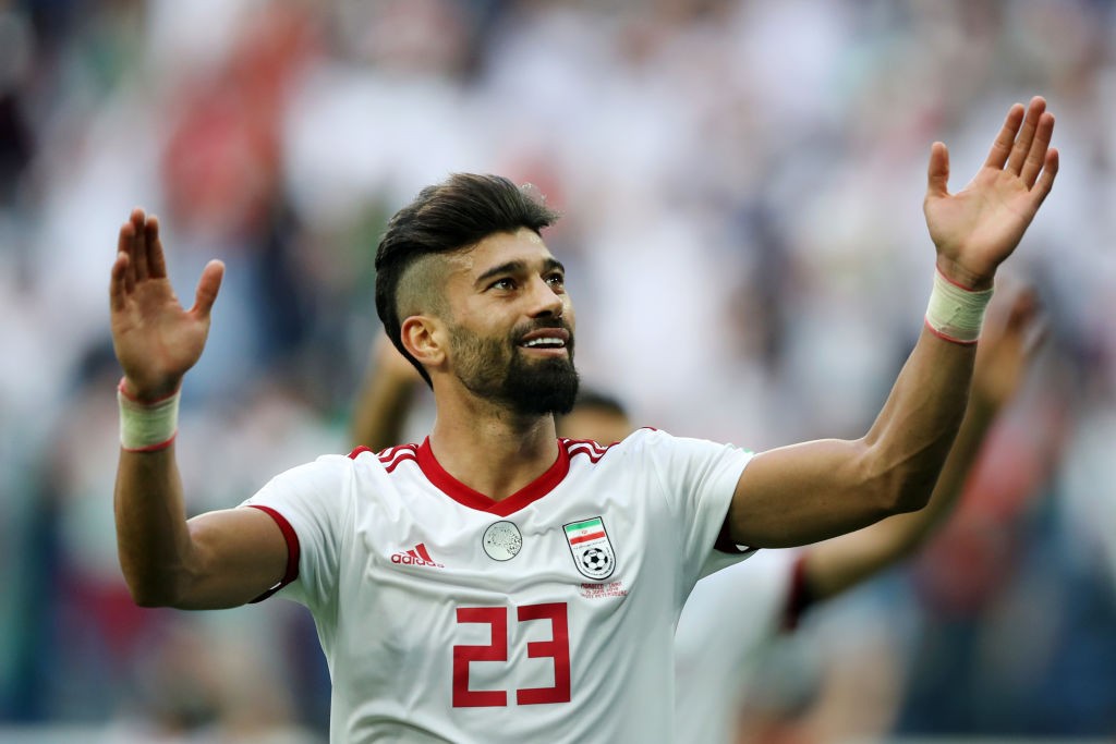 A comprehensive performance from Ramin Rezaeian earned Iran a win as well as a clean sheet. (Photo courtesy: AFP/Getty)