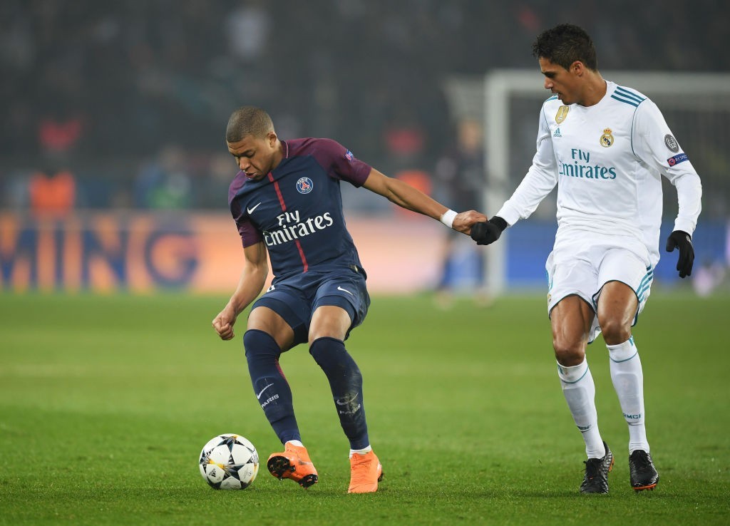 Will Mbappe reunited with Raphael Varane at Real Madrid? Or will it be Manchester United for him? (Photo courtesy - Matthias Hangst/Getty Images)