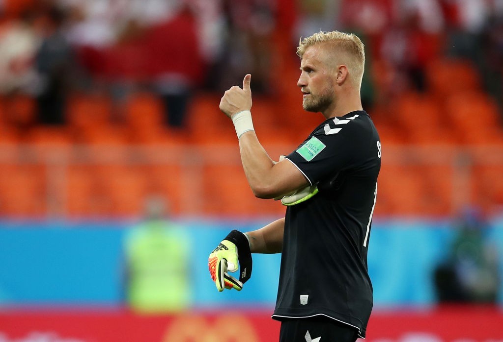 Kasper Schmeichel hoping to emulate father Peter and lead Denmark to European glory (Photo by Clive Brunskill/Getty Images)